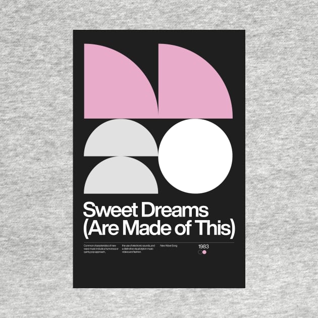 Sweet Dreams (Are Made of This) Inspired Lyrics Design by sub88